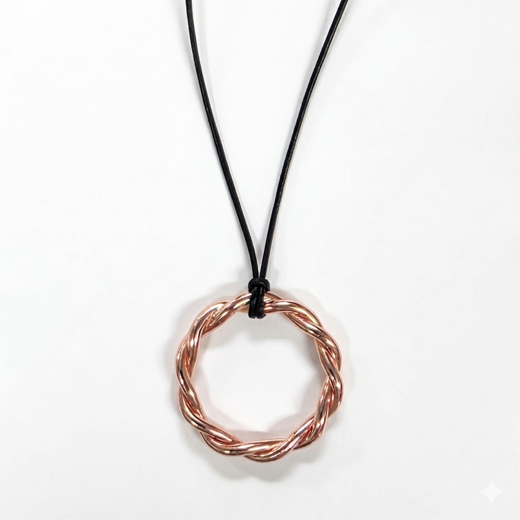 Golden Healer Ring Pendant