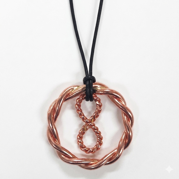 Golden Healer Ring Pendant