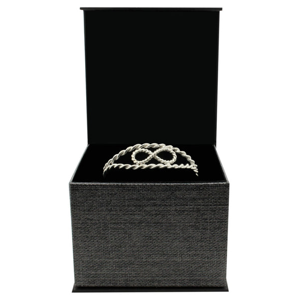 Silver Infinity Bracelet in Gift Box