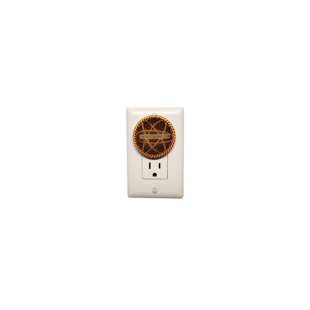 Golden Fire Disc Wall Outlet