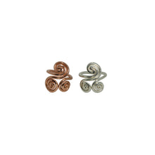 Load image into Gallery viewer, Heddeka Rings -Copper and Silver