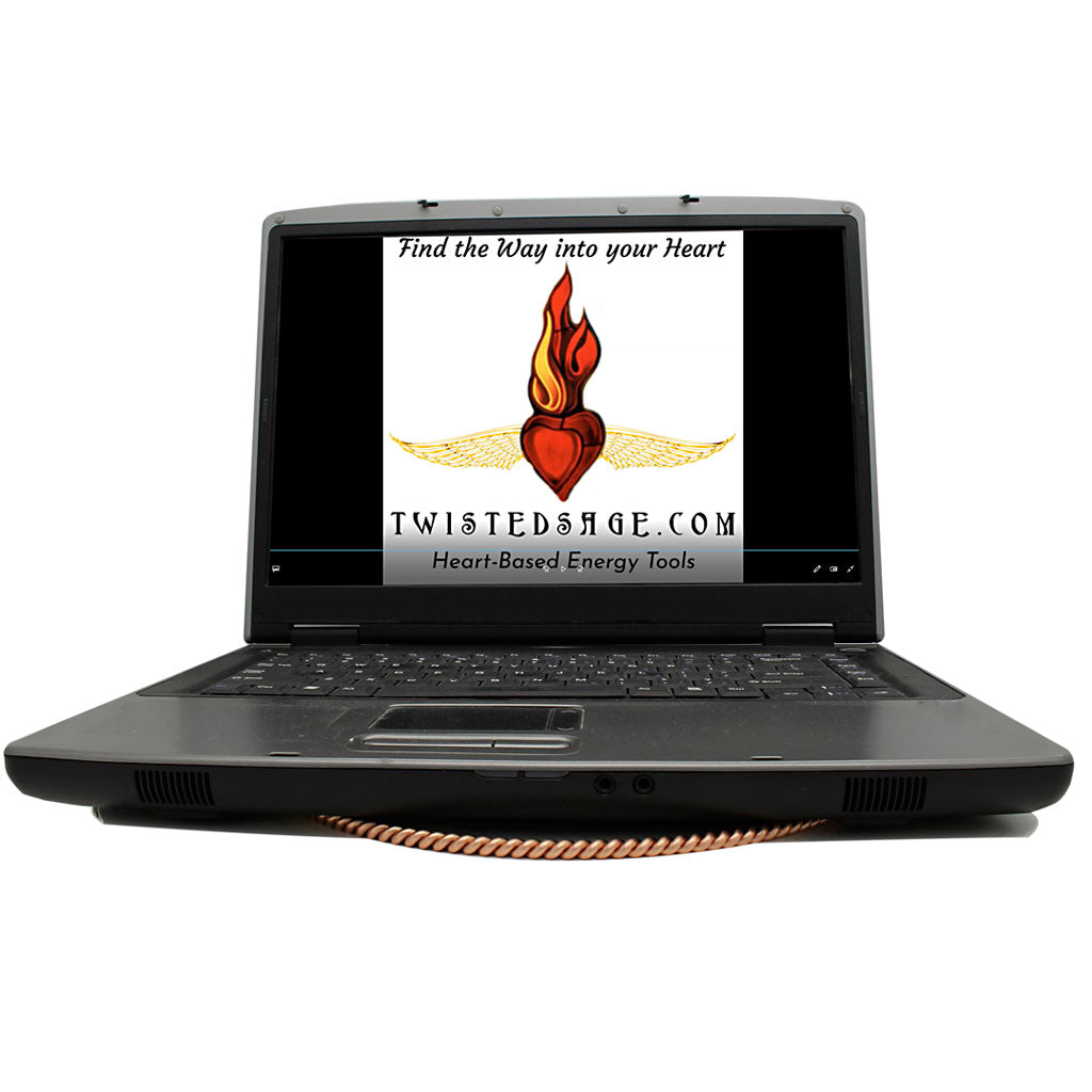 Harmonizer Ring under Laptop Computer